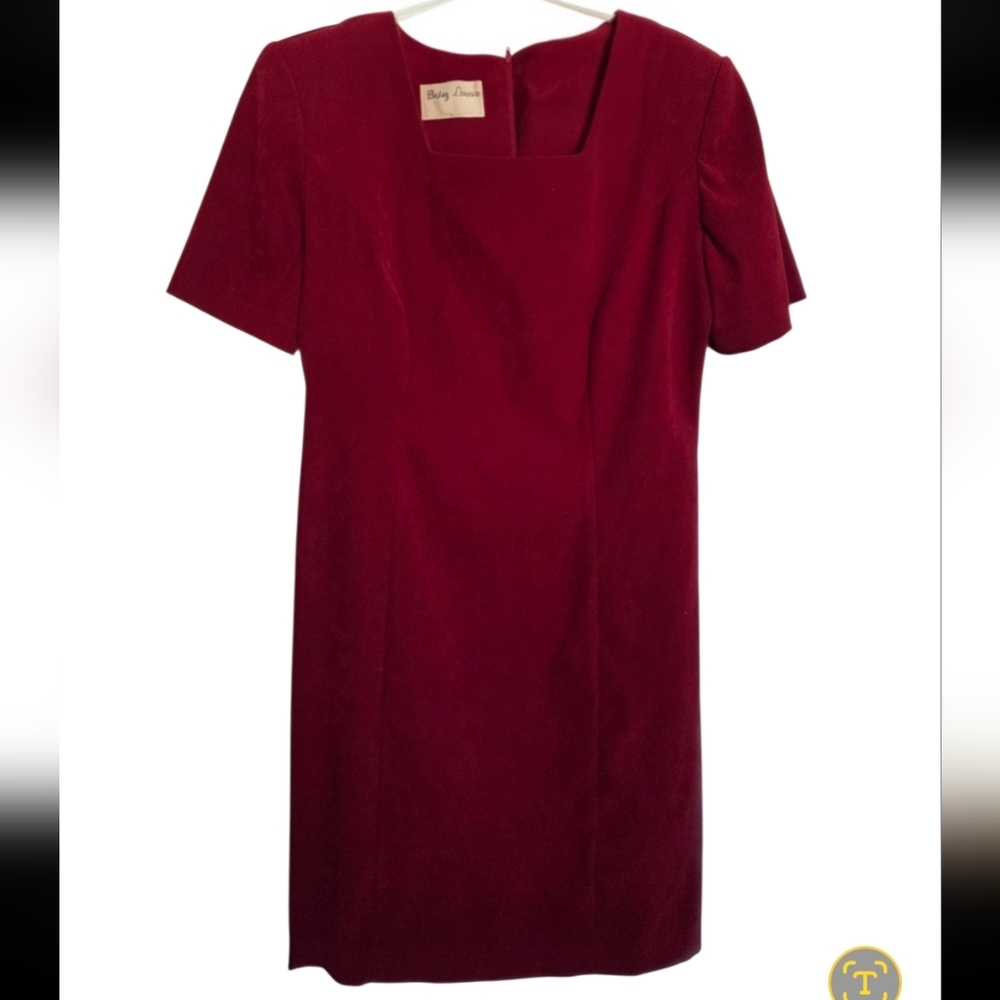 Chic Red Mini Dress